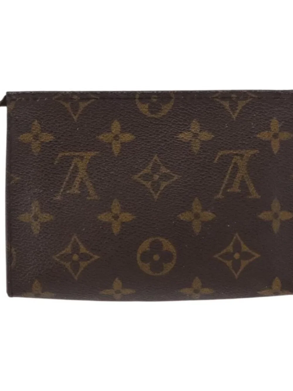 LOUIS VUITTON Monogram Poche Toilette 15 Pouch M47546 LV Auth 168185
